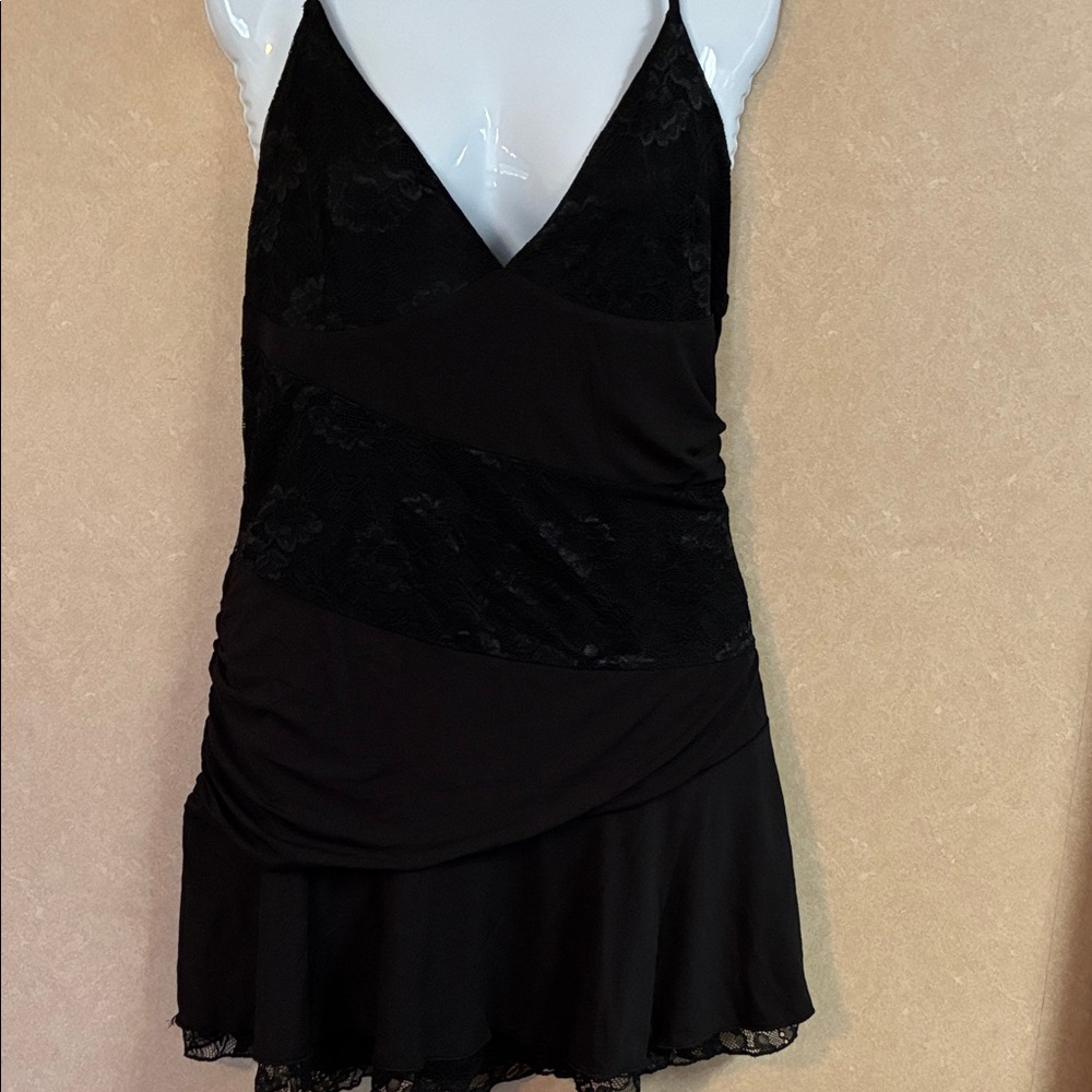 Forever 21 Black Lace Mini Dress